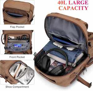 OEM Laptop <b>Backpack</b> Business Waterproof Computer <b>Backpack</b> Large Capacity Travel <b>Backpack</b> with Custom Logo - Product Image 3
