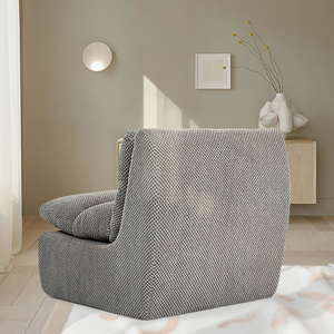 Sillón Reclinable Individual para Apartamentos Pequeños, Sofá Perezoso Desmontable y Lavable con Compresión al Vacío para Dormitorio, Sala de Estar - Product Image 5