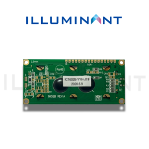 Pantalla LCD Mono STN Positiva de 2.27 Pulgadas, Tipo de Carácter 16x2, 80x36x9.7, Conector de Pin COB, Transmisivo Paralelo de 8 Bits - Product Image 3