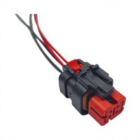 Connecteur étanche TE AMPSEAL 16 pour faisceau de câbles, fiche étanche 2-12 broches pour camion et usage intensif