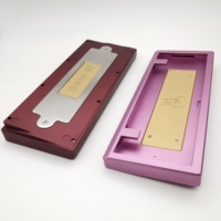 Clavier mécanique ultra-compact personnalisé 40% pour passionnés, avec boîtier, plaque et poids DIY