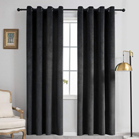 Rideaux occultants en velours personnalisés DaiRui pour salon, rideaux isolants thermiques pour fenêtres de projet, draperies pour la maison
