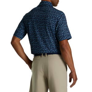 Camisetas de polo de golf personalizadas para hombre, deportivas, de manga corta, de secado rápido, que absorben la humedad, de alta calidad, con estampado completo y logotipo bordado. - Product Image 3