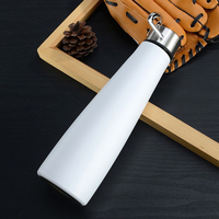 Bouteille isotherme en acier inoxydable 304 à double paroi avec logo personnalisé, grande capacité, bouteilles portables