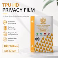 Film Hydrogel Protecteur d'Écran Confidentialité HD pour Machine de Découpe Intelligente Téléphone Portable 180x120MM Fourniture d'Usine OEM