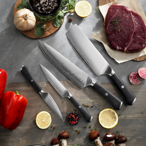 Juego de Cuchillos de Cocina Comerciales 2026 con Logotipo Personalizado, Cuchillo de Chef Alemán de 8 Pulgadas, Cuchillo Profesional de Cobre Damasco y Madera Japonesa - Product Image 4