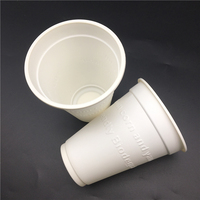 Gobelet jetable biodégradable en amidon de maïs 4oz 7oz