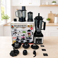 Blender professionnel de haute qualité 8 en 1 5082 pour smoothies et jus frais, robot culinaire électrique commandé par application pour usage domestique