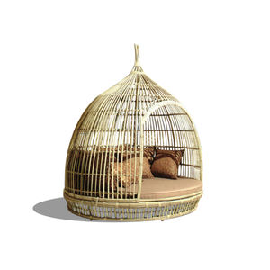 Mobilier d'extérieur toutes saisons, Patio, auvent de jour, chaise en rotin, jardin, balcon, ensemble de canapé, <span class=keywords><strong>lit</strong></span> <span class=keywords><strong>Cage</strong></span> à oiseaux - Product Image 6