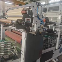 Machine d'enroulement de profilés à colle chaude PUR automatique multifonctionnelle avec télécommande pour panneaux muraux et plafonds - Divers matériaux 42kW