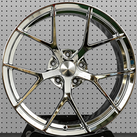 Jantes forgées concaves profondes 5x114.3, 19-24 pouces, polies, à rayons en Y pour BMW, Land Rover, Rolls-Royce, Nissan, Mercedes-AMG, Audi