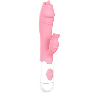 Vibromasseur rechargeable USB pour <span class=keywords><strong>femme</strong></span>, 7 modes, vibromasseur lapin avec langue, jouet sexuel pour <span class=keywords><strong>femme</strong></span> <span class=keywords><strong>pas</strong></span> <span class=keywords><strong>cher</strong></span> - Product Image 4