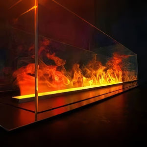 <span class=keywords><strong>Chimenea</strong></span> eléctrica inteligente 70 <span class=keywords><strong>80</strong></span> 100 120 150 <span class=keywords><strong>cm</strong></span> con llama LED controlada por aplicación, vapor de agua automático y vapor, enchufe de EE. UU., UE y Reino Unido - Product Image 6