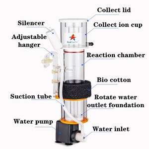 Red Starfish rạn san hô Protein Skimmer bể cá biển nội bộ protein skimmers với Nitơ thiết bị - Product Image 2