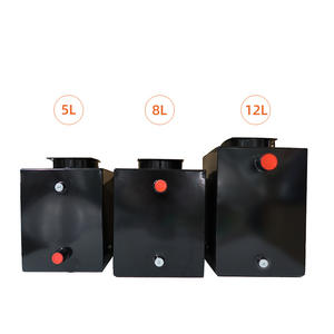Réservoir d'huile hydraulique en fer pour unité de puissance, tailles carrées ou rondes 4L 6L 8L 10L 12L 15L 20L - Product Image 5