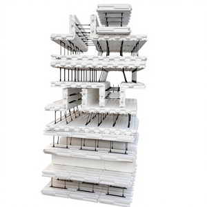 Système de construction en blocs ICF en béton avec coffrage de panneaux de chauffage radiant au sol en mousse de <span class=keywords><strong>polystyrène</strong></span> extrudé (EPS) - Product Image 4
