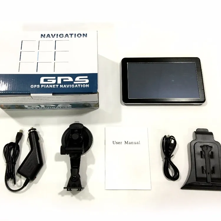 Navegación GPS HD CE de 7 pulgadas, 84h 3 con 4Gb, actualización de mapa gratuita