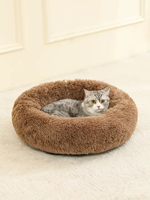 Vente en gros : Lits pour chats en peluche longue, tapis ronds doux pour chiens, coussins pour animaux de compagnie, canapés-lits pour chats, fabricant de produits pour animaux.