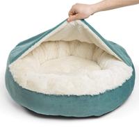 Lit pour animaux de compagnie personnalisable et confortable, lit pour chien pour grands chiens, lits pour animaux de compagnie en gros, lit apaisant de luxe pour animaux de compagnie