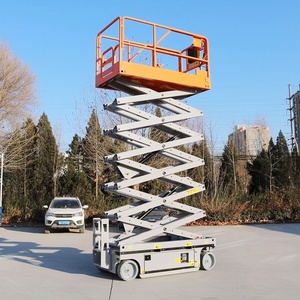 Ce 4-18M thủy lực di động điện Scissor Lift nền tảng làm việc nhỏ nâng nền tảng cho bảo trì - Product Image 5