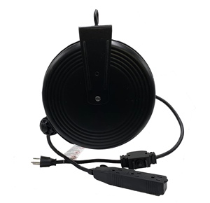 Kim loại nhà ở mùa xuân nạp tự động có thể thu vào ổ cắm điện mở rộng dây cáp Reel 10m - Product Image 6