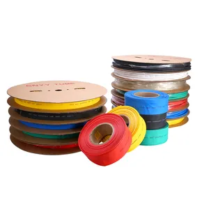 WZUMER Colorful Design Professional Thin Wall Shrinkable PE Plastic Insulation Heat Shrink Tube Wire Shrink Wrap Assortment