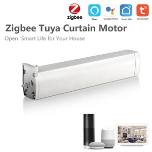 Tuya ZigBee inteligente cortina Motor Ultra silencioso eléctrico de Control remoto inalámbrico Compatible con <span class=keywords><strong>Alexa</strong></span> de Google - Product Image 2