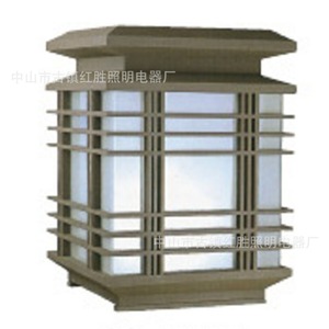 Lámparas de Poste de Aluminio con LED E27, Semi Empotradas, para Exteriores, con 50000 Horas de Vida Útil - Product Image 1