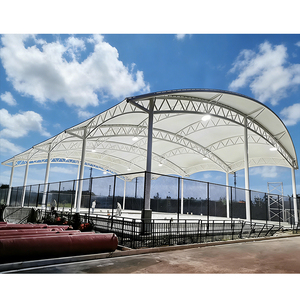 Structures tendues résistantes aux UV pour stades, terrains de basketball, terrains de padel, terrains de football, toits sportifs - Product Image 1