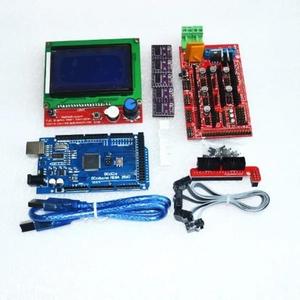 <strong>3D</strong> Printer kit 1pcs <strong>Mega</strong> 2560 + 1pcs RAMPS 1.4 Controller+ 5pcs DRV8825 Stepper Motor <strong>Drive</strong> + 1pcs LCD 12864 controller - Product Image 1