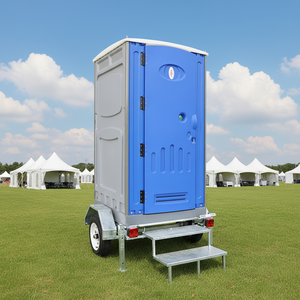 Toilettes et Douche Mobiles Modernes Portables pour Écoles, Bureaux, Extérieurs, Toilettes Publiques Portables avec Plusieurs Conteneurs - Product Image 2