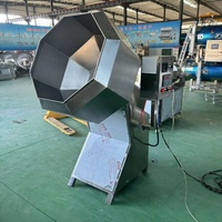 Industriële achthoekige blender, voedselveilige mixer voor toevoer, snacks en vleeskruiden.