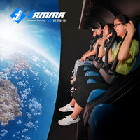 2025 nuevo simulador de vuelo VR 3D 4D 5D 6D 7D 9D 12D realidad Virtual movimiento Montaña Rusa cine volador para parques de aventura Metal