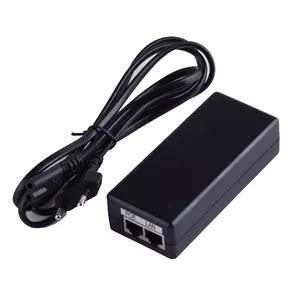 Adaptor POE Desktop 18V 0,5a 30V 48V 1,5 A Daya 500MA 30W 56V 5V 2A 12V 24V Adaptor Poe Pasif untuk Kamera Ip