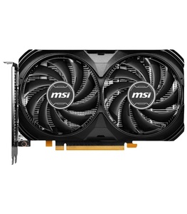 การ์ดจอ Ventus GeForce RTX 4060 8GB GDDR6 PCI 4.0 X8 ATX รุ่น VENTUS 2X BLACK 8G OC MSI Ventus GeForce RTX 4060 8GB GDDR6 PCI Express - Product Image 1