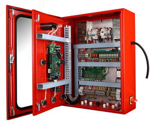 Controlador de Bomba Contra Incendios Accionado por Motor Diésel UL/FM Tornatech, Cumple con NFPA 20, Carcasa NEMA2 para Extinción de Incendios - Product Image 3