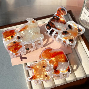 AITONG 2025 Nuevo Pasador de <span class=keywords><strong>Pelo</strong></span> con Diseño de Tiburón para Mujer - Diseño de Animal de Dibujos Animados de <span class=keywords><strong>Shiba</strong></span> <span class=keywords><strong>Inu</strong></span> y Corgi Rizado - Product Image 3