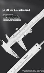 Vernier Mecânica Caliper 150/200/300mm Resolução de Aço de Alta Precisão 0.01mm +/-0.02mm De Aço Inoxidável - Product Image 6