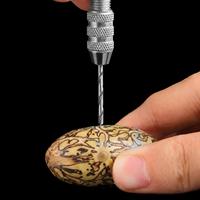 Ensemble d'outils de perçage manuel à double embout, perceuse à résine et outils de torsion de fil pour la fabrication de barrettes, porte-clés et bijoux DIY