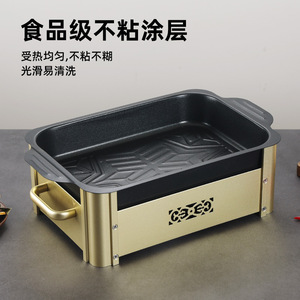 Stainless Steel Alcohol Stove Dual Burner Portable Heating For BBQ Grill 1-2 People - Product Image 5