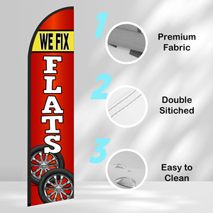 Bandera de <span class=keywords><strong>playa</strong></span> de plumas personalizada, decoración de publicidad al aire libre de alta calidad, tipo lágrima, banderas para arreglar pisos, promoción de ventas - Product Image 4