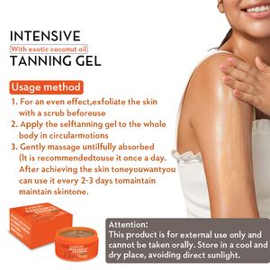 Crema Bronceadora Intensiva, Potenciador del Bronceado Natural de Verano, Bálsamo Hidratante Antienvejecimiento y Antiarrugas para un Brillo Bronceado Uniforme - Product Image 2