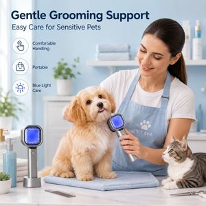 Lámpara de Wood Veterinaria Portátil, Luz UV Recargable, Detector de Infecciones de Piel para Perros y Gatos - Product Image 5