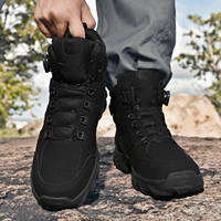 Bottes de randonnée mi-hautes pour hommes, chaussures de trekking d'extérieur