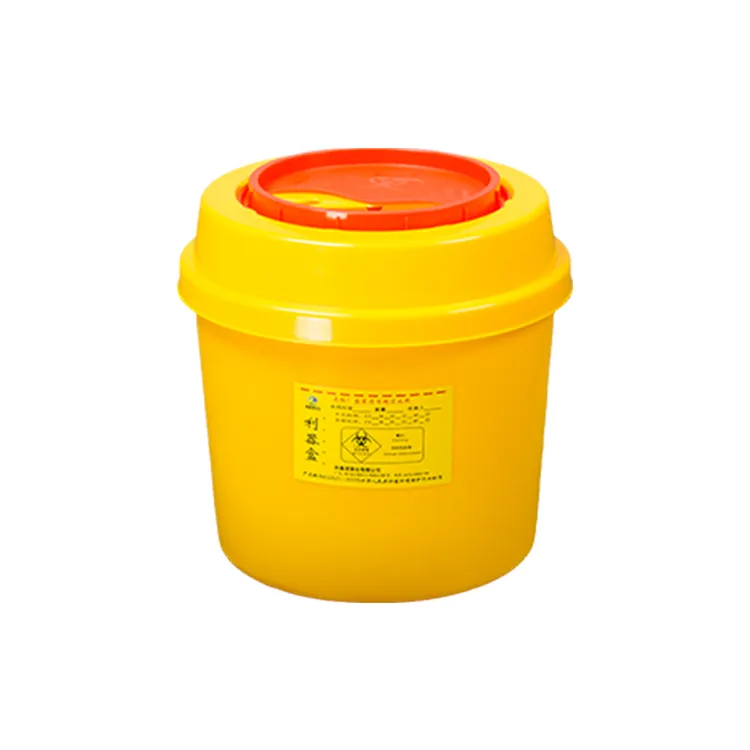 Y tế 12L kim sharps Hộp An toàn Biohazard sharps bin hộp container