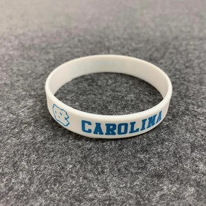 BS-001 Factory Cheap Silicone <b>Wristband</b> Blank Empty Bracelet for Promotions <b>Customizable</b> Logo Eco-Friendly Screen Printed - Product Image 4