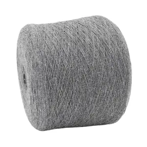Commercio all'ingrosso a buon mercato 28NM/2 Bulk acrilico colore filatura filato di lana grigia filato acrilico filato acrilico riciclato