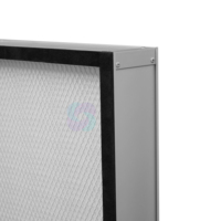 Filtros de panel H13/H14 Mini plisado HEPA/ULPA para uso hospitalario para filtración de aire de alta eficiencia