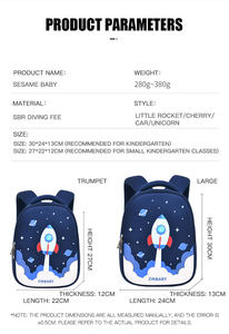 Kindergarten <b>School</b> Bag Cute Light Cartoon <b>School</b> Bag 3-6 Years Old Mini <b>Backpack</b> Children's Bag - Product Image 6