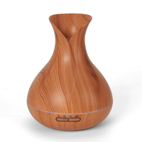 Diffuseur d'huiles essentielles ultrasonique silencieux alimenté par USB, humidificateur pour usage domestique et hôtelier, grande capacité, éclairage LED, sur table